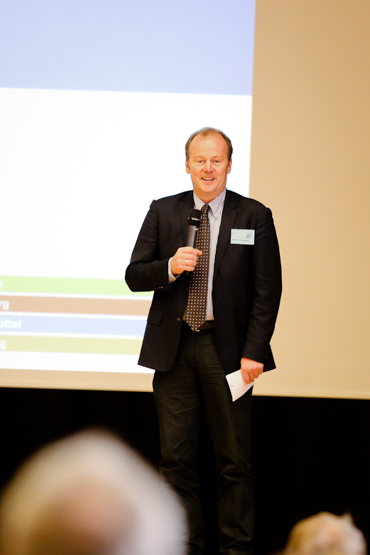 Prof. Dr. Dirk Winter moderierte den Block "Marketing und Betriebswirtschaft"